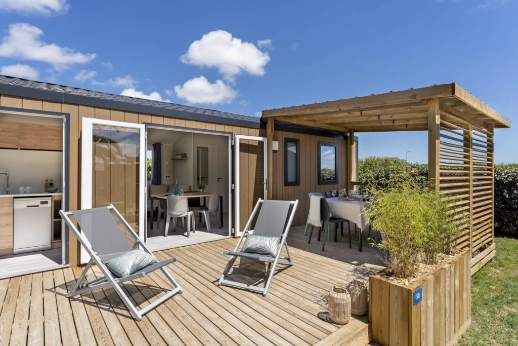 Camping Fort Espagnol 4*, Camping 4* à Crach (Morbihan) - Location Mobil Home pour 4 personnes - Photo N°13