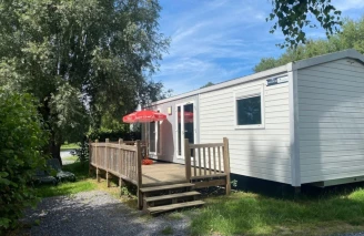 Camping de Chênefleur 4*, Camping 4* à Tintigny (Luxembourg) - Location Mobil Home pour 6 personnes - Photo N°1