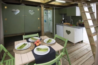 Camping dei Fiori , Camping 2* à Pietra Ligure (Savone) - Location Tente équipée pour 4 personnes - Photo N°3