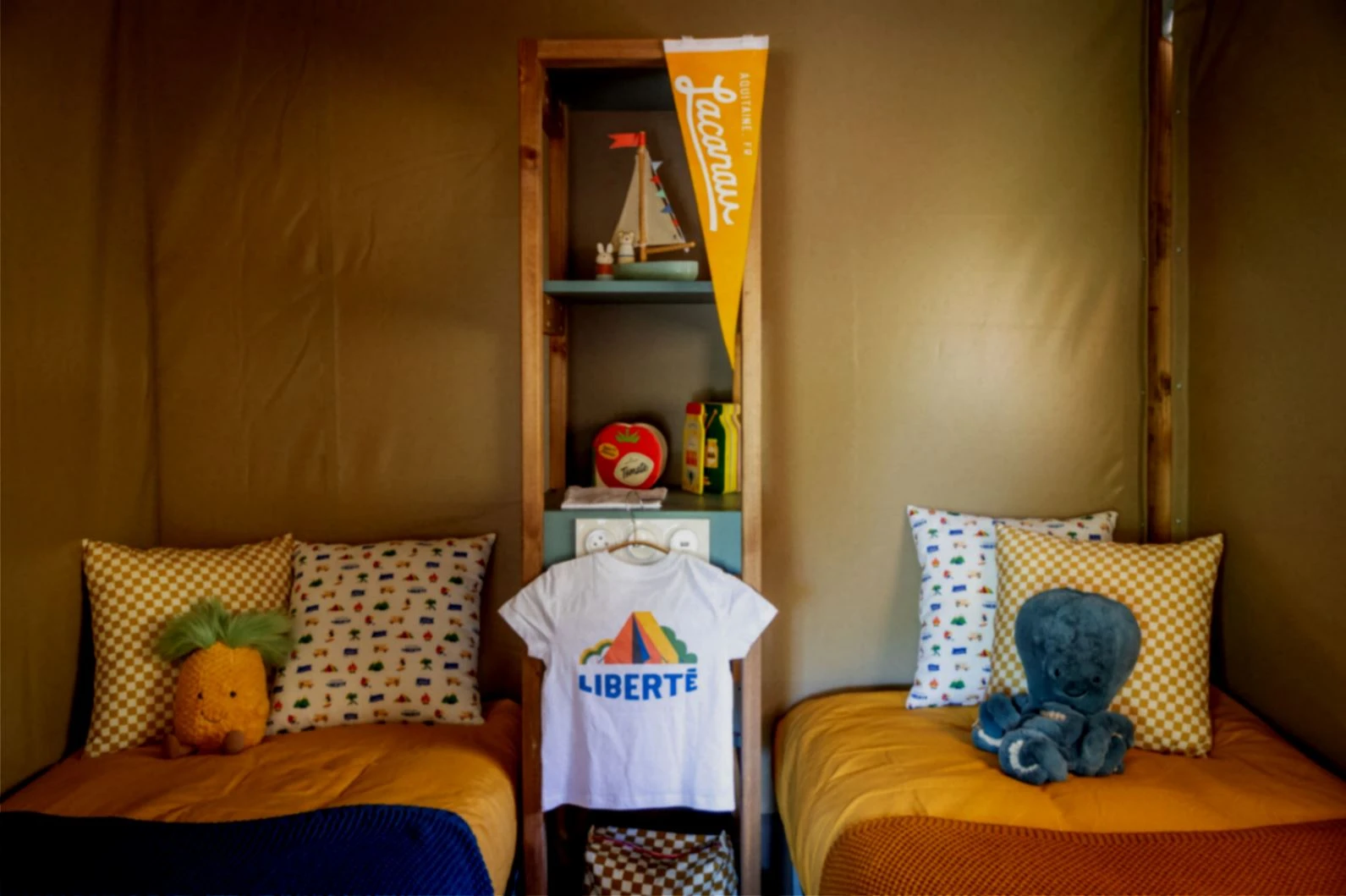 Camping LIBERTE LACANAU , Camping 3* à Lacanau (Gironde) - Location Tente équipée pour 4 personnes - Photo N°5
