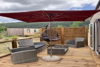 Camping Olivigne 3*, Camping 3* à Bize Minervois (Aude) - Location Mobil Home pour 10 personnes - Photo N°3