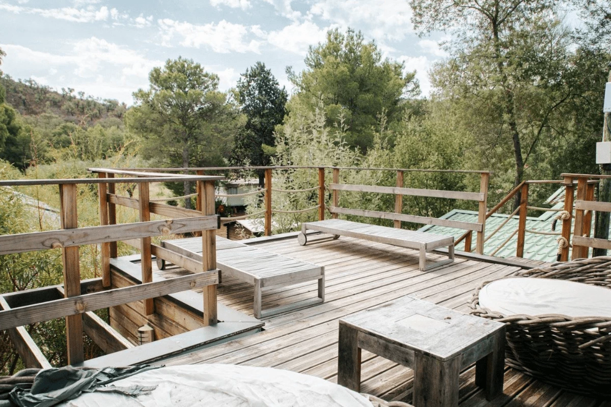 Camping Lou Cabasson 3*, Camping 3* à Bormes les Mimosas (Var) - Location Chalet pour 2 personnes - Photo N°4