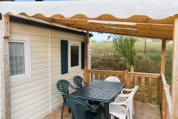 Camping Les Catalpas 3*, Camping 3* à Saint Georges de Didonne (Charente Maritime) - Location Mobil Home pour 6 personnes - Photo N°4