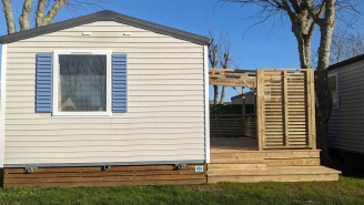 CAMPING de KERALOUET 3*, Camping 3* à Lesconil (Finistère) - Location Mobil Home pour 5 personnes - Photo N°3